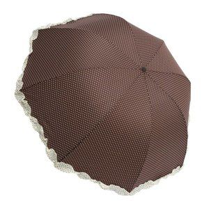 Lace Ultraviolet-Proof Folding Umbrella Dome Parasol Sun & Rain Umbrella…